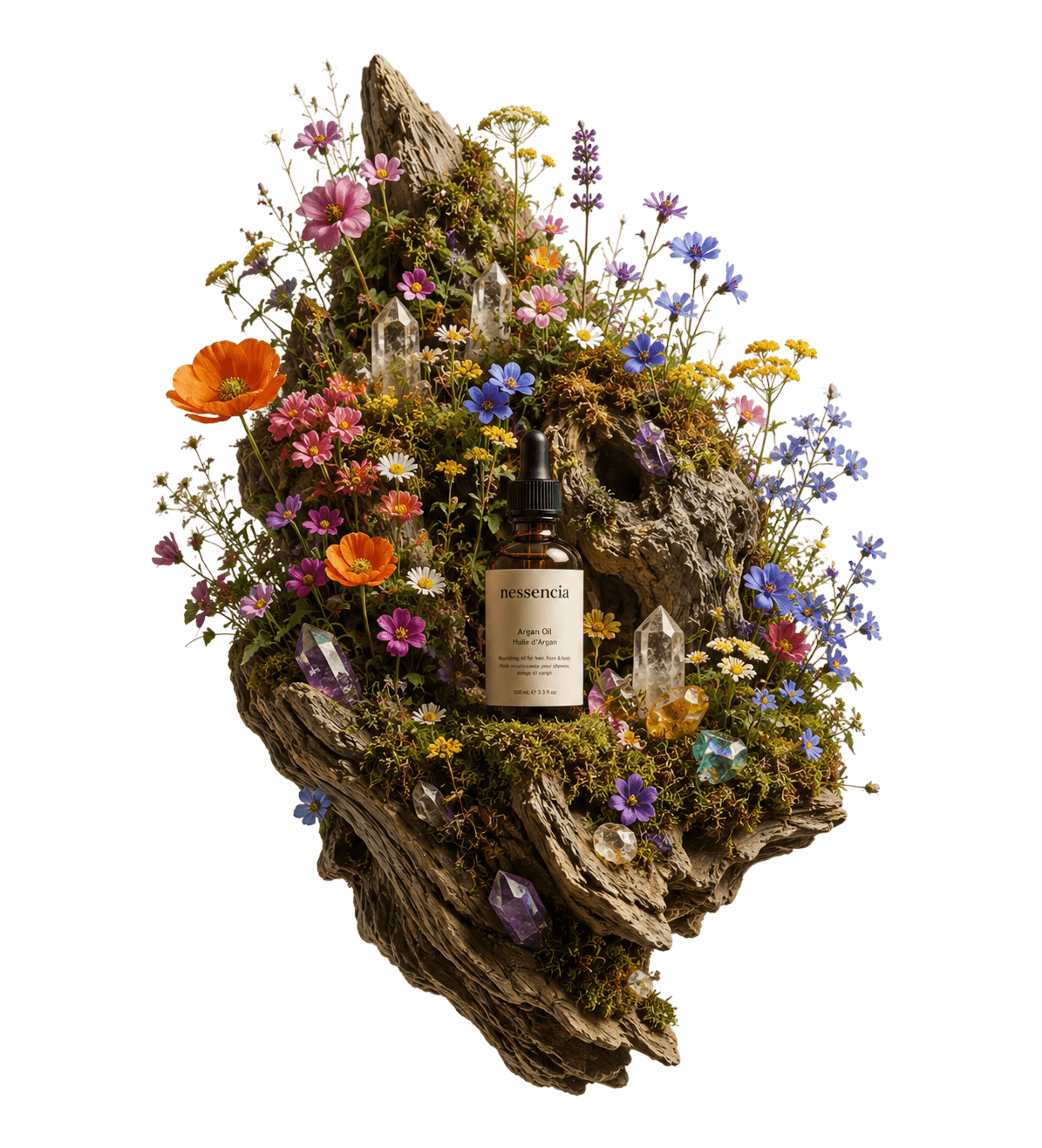 Nessencia botanical product arrangement